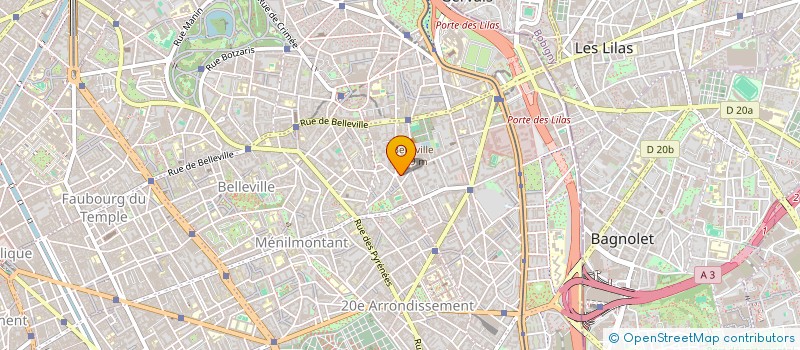 localisation de l'entreprise AMIGO COIFF  PARIS