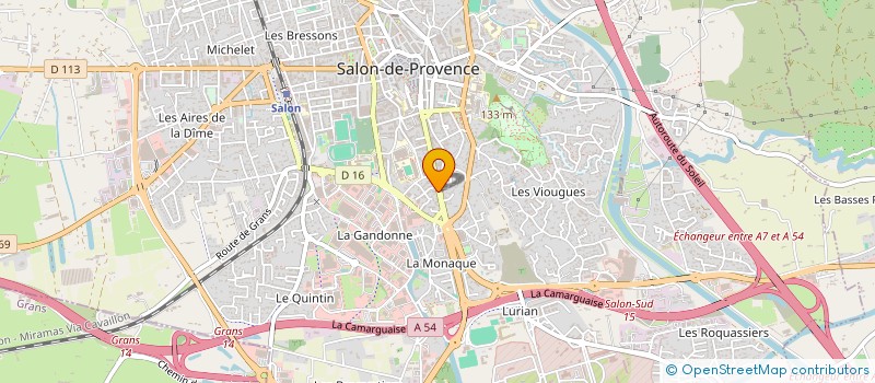 localisation de l'entreprise AMIGO MARIE & GOUTAL CATHERINE à SALON-DE-PROVENCE