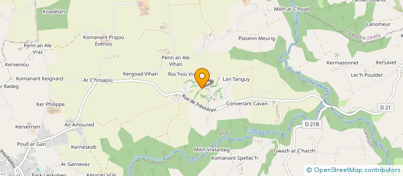 localisation de l'entreprise AMIGON CREATION METALLIQUE  PRAT