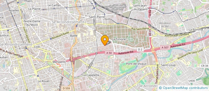 localisation de l'entreprise AMIGOS 13 à MARSEILLE