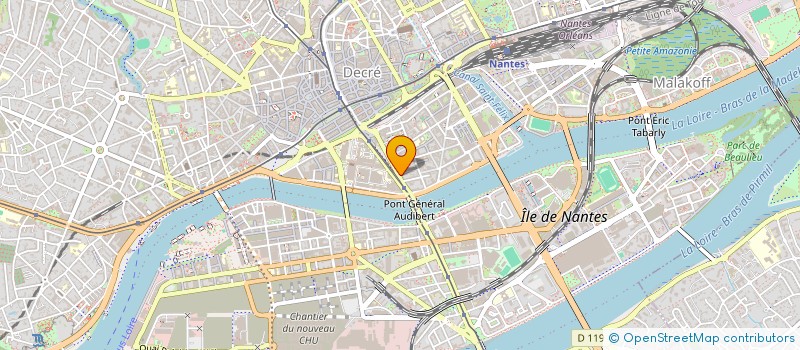 localisation de l'entreprise AMIGOS  NANTES