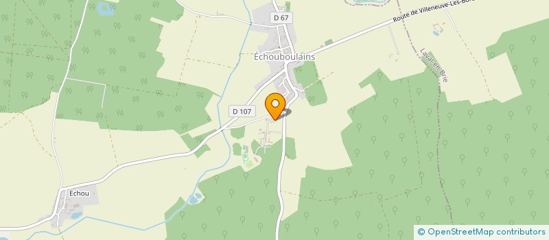 localisation de l'entreprise AMIGUES  ECHOUBOULAINS