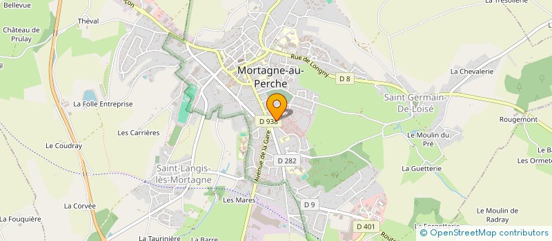 localisation de l'entreprise AMII à MORTAGNE-AU-PERCHE