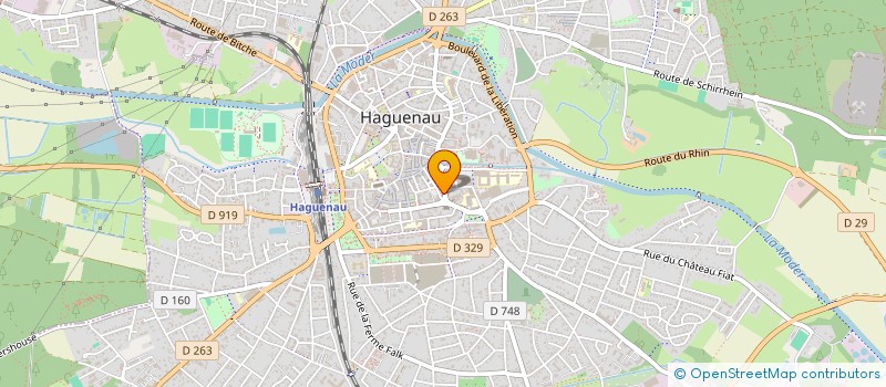 localisation de l'entreprise AMII  HAGUENAU