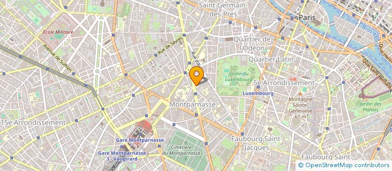 localisation de l'entreprise AMII ASSO MEDICAL INFOR INDIVI à PARIS