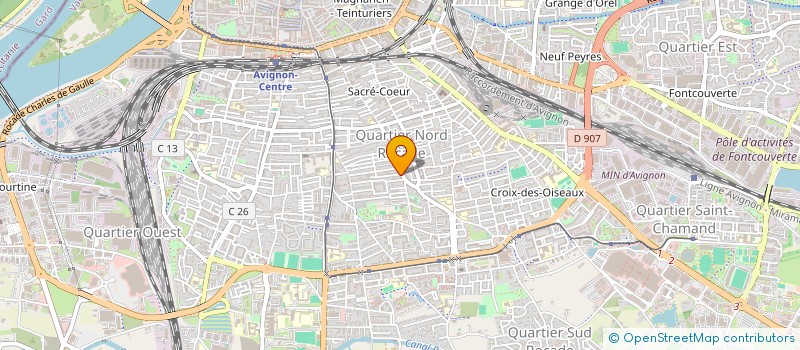 localisation de l'entreprise AMIK'HALL  AVIGNON