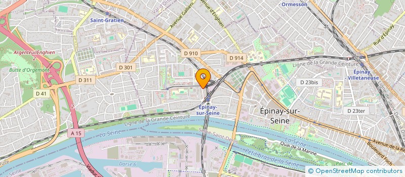 localisation de l'entreprise AMIKAL DUB'L PROD à EPINAY-SUR-SEINE