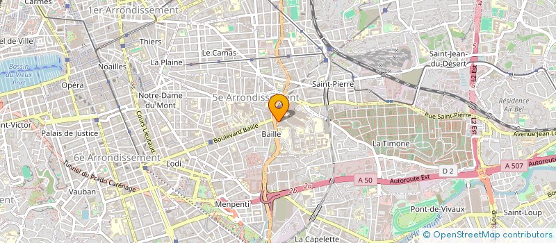 localisation de l'entreprise AMIKANA.BIOLOGICS à MARSEILLE