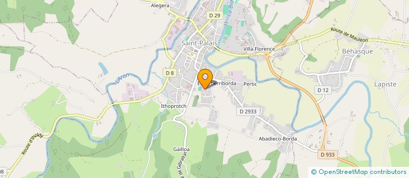 localisation de l'entreprise AMIKUS  AMENDEUIX-ONEIX