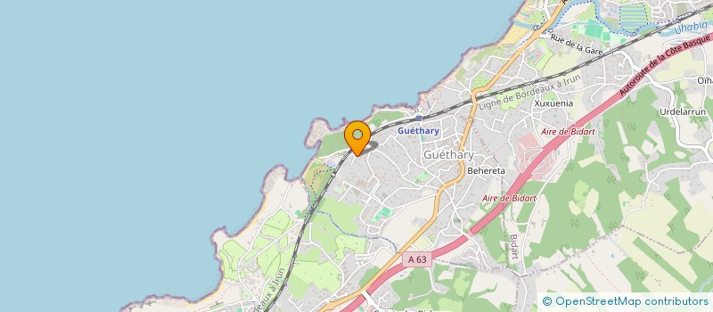 localisation de l'entreprise AMIKUZE  GUETHARY