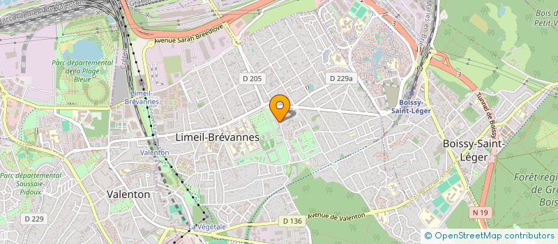 localisation de l'entreprise AMIL à LIMEIL-BREVANNES