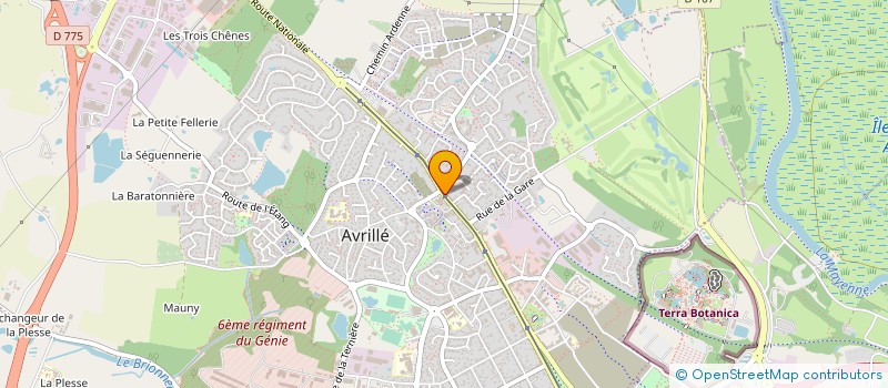 localisation de l'entreprise AMILAKUARY à AVRILLE