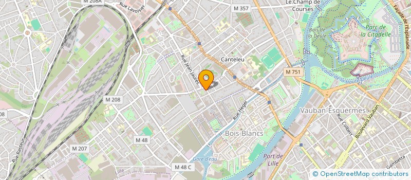 localisation de l'entreprise AMILAS à LILLE