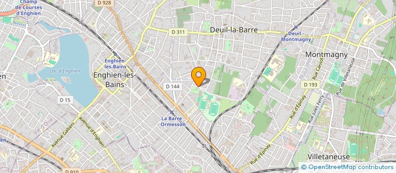 localisation de l'entreprise AMILAUJE  DEUIL-LA-BARRE