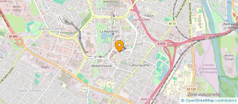 localisation de l'entreprise AMILC'ART à TOULOUSE