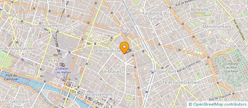 localisation de l'entreprise AMILCAR  PARIS