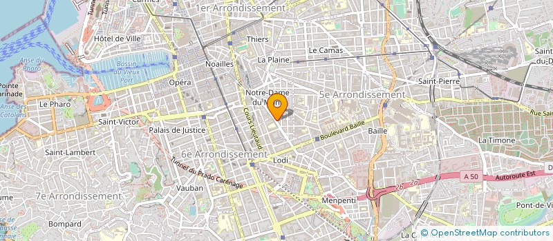 localisation de l'entreprise AMILIA  MARSEILLE