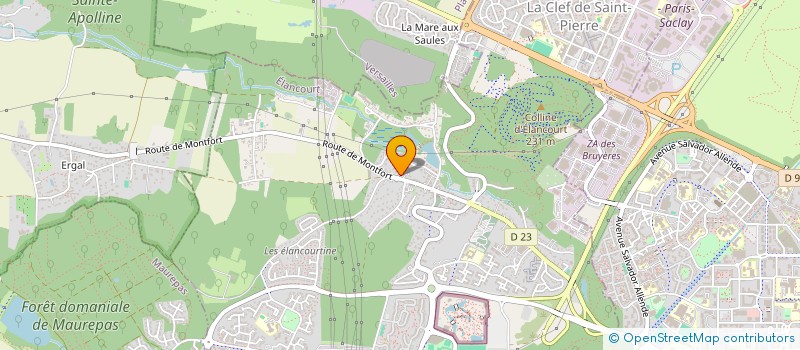 localisation de l'entreprise AMILLY 2005  ELANCOURT