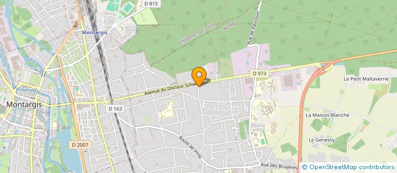 localisation de l'entreprise AMILLY AUTO SARL à AMILLY