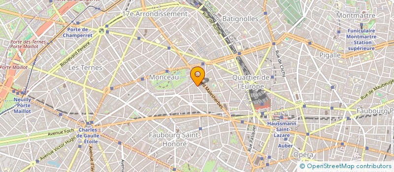 localisation de l'entreprise AMILLY MONNET  PARIS