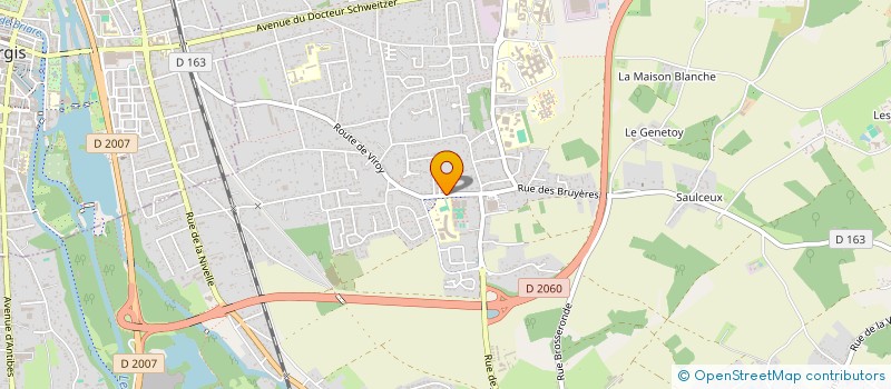 localisation de l'entreprise AMILLY PNEUS ET SERVICES à AMILLY