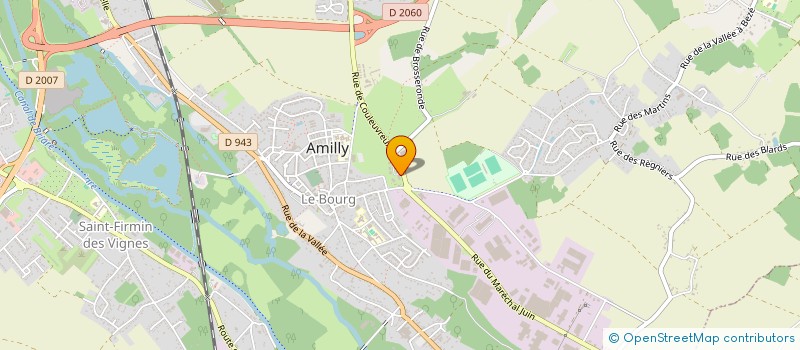 localisation de l'entreprise AMILLY SIGNALETIQUE à AMILLY