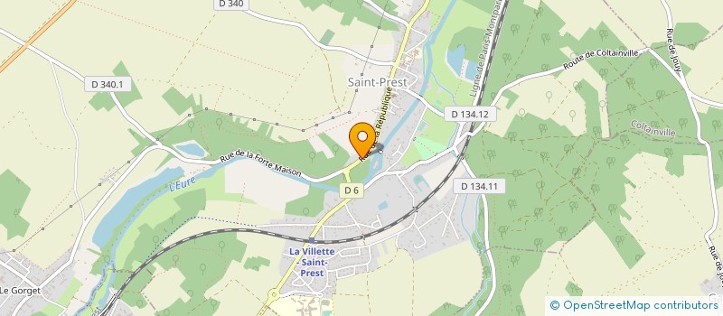 localisation de l'entreprise AMILLY SPACE-CLUB à AMILLY