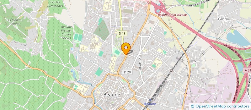 localisation de l'entreprise AMILOO à BEAUNE