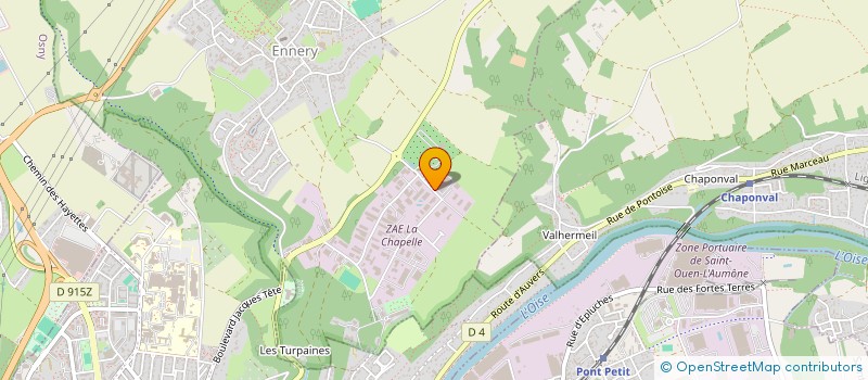 localisation de l'entreprise AMILOU  ENNERY