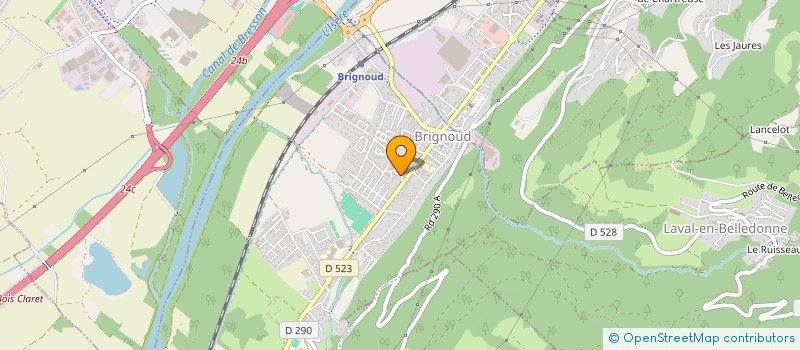 localisation de l'entreprise AMIM BELLE ETOILE  VILLARD-BONNOT