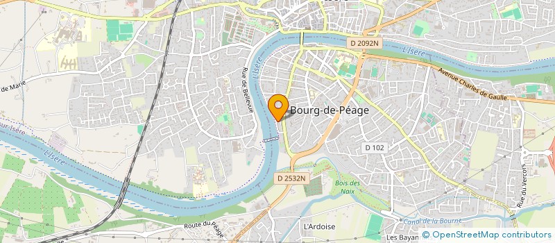 localisation de l'entreprise AMIMARA  BOURG-DE-PEAGE