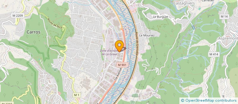 localisation de l'entreprise AMIMEX à CARROS
