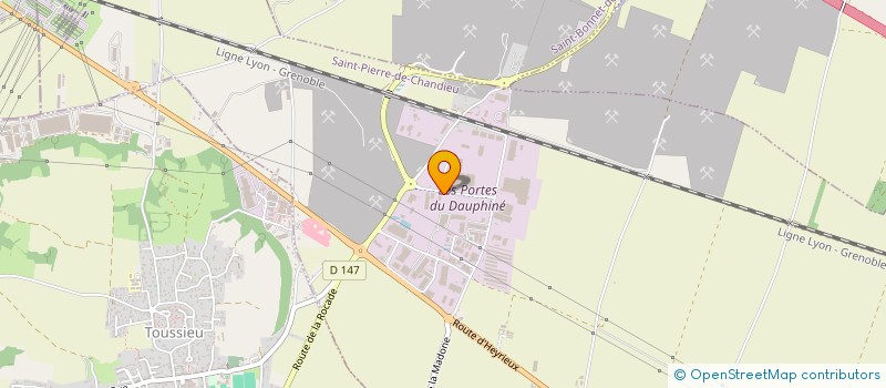 localisation de l'entreprise AMIMMO  SAINT-PIERRE-DE-CHANDIEU