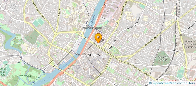 localisation de l'entreprise AMIMO à ANGERS