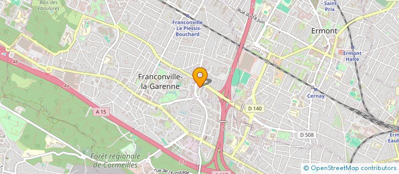 localisation de l'entreprise AMIN  FRANCONVILLE