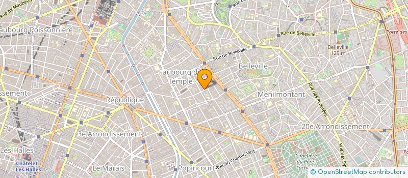 localisation de l'entreprise AMIN 48 TRANSPORT  PARIS