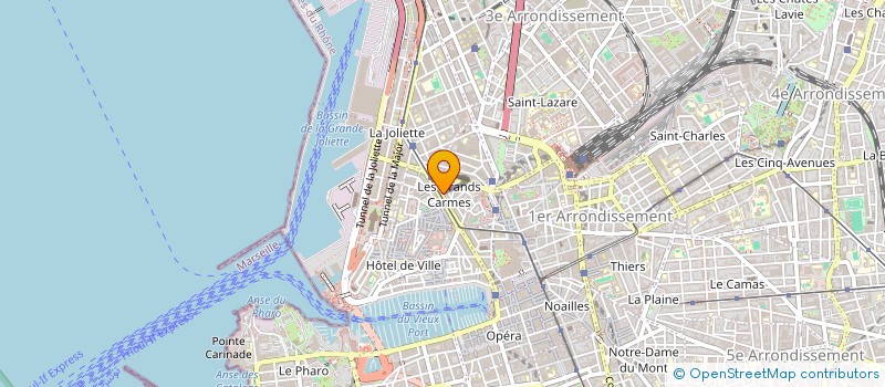 localisation de l'entreprise AMIN à MARSEILLE