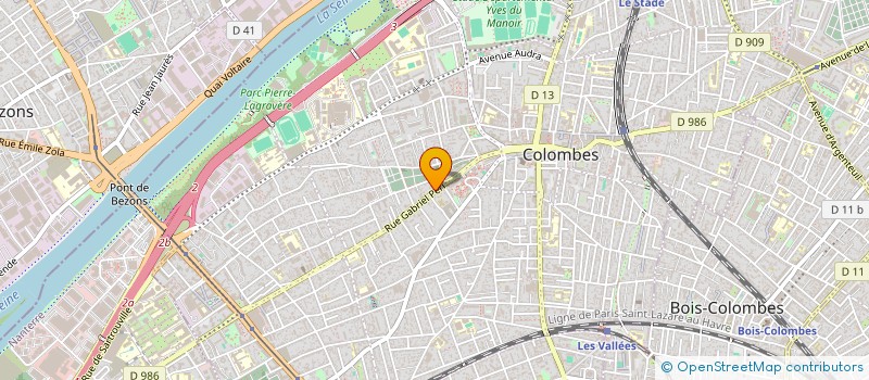 localisation de l'entreprise AMIN PIZZERIA à COLOMBES