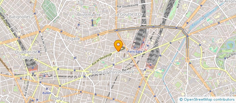 localisation de l'entreprise AMINA  PARIS