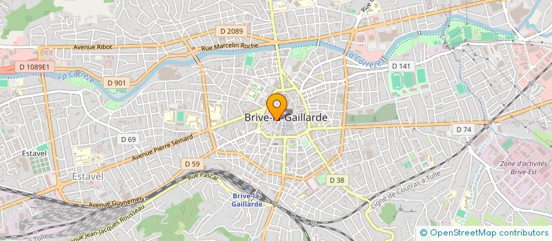 localisation de l'entreprise AMINA  BRIVE-LA-GAILLARDE