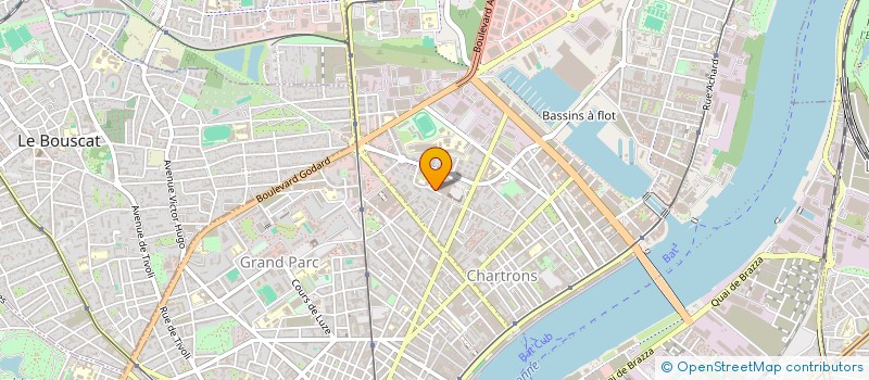 localisation de l'entreprise AMINADEL  BORDEAUX