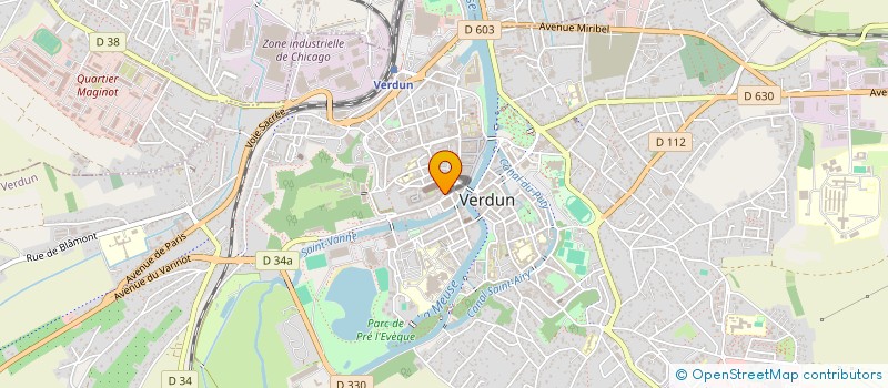 localisation de l'entreprise AMINATA FULL CLEAN à VERDUN