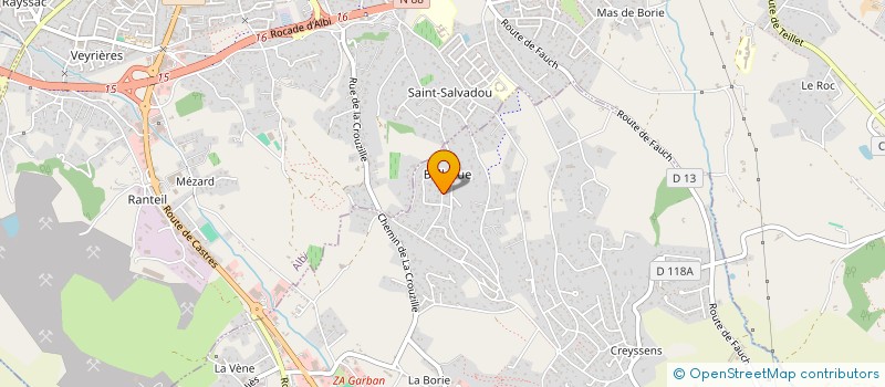 localisation de l'entreprise AMINCISSEMENT MLKF  PUYGOUZON