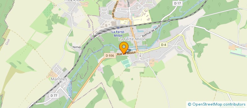 localisation de l'entreprise AMINE  LA FERTE-MILON