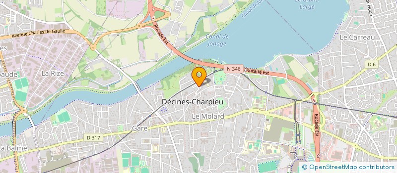 localisation de l'entreprise AMINE  DECINES-CHARPIEU