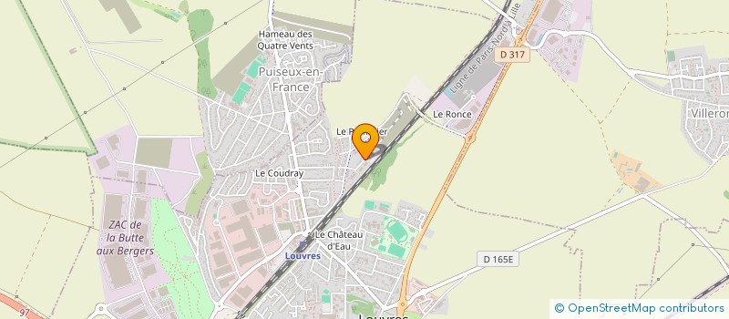 localisation de l'entreprise AMINE IMPORT-EXPORT  LOUVRES