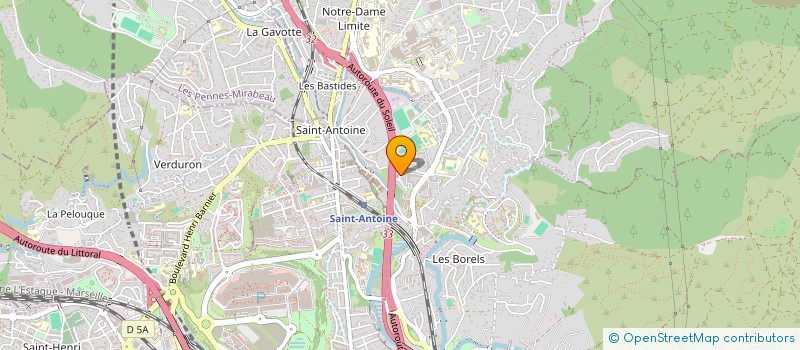 localisation de l'entreprise AMINES à MARSEILLE