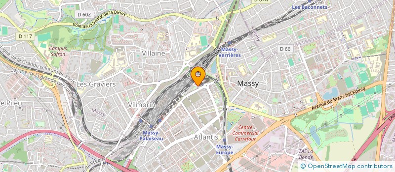 localisation de l'entreprise AMINO CONSULTING à MASSY