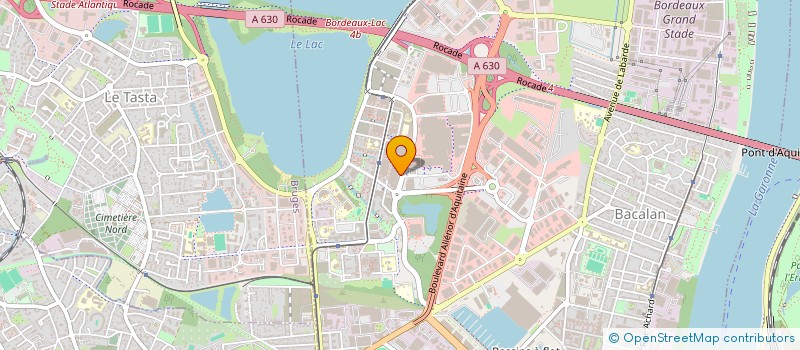 localisation de l'entreprise AMINOS HAIR  BORDEAUX