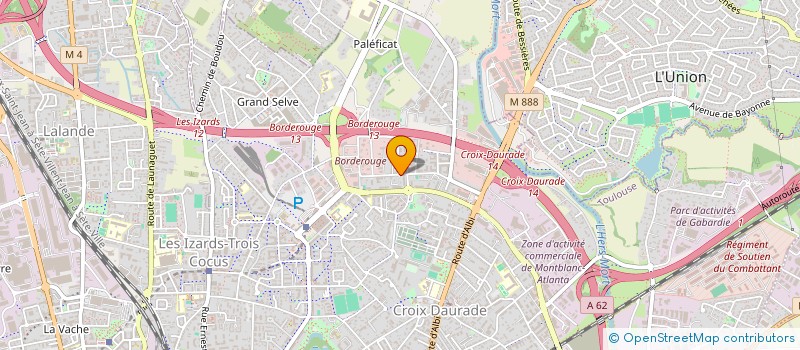 localisation de l'entreprise AMINOVA  TOULOUSE